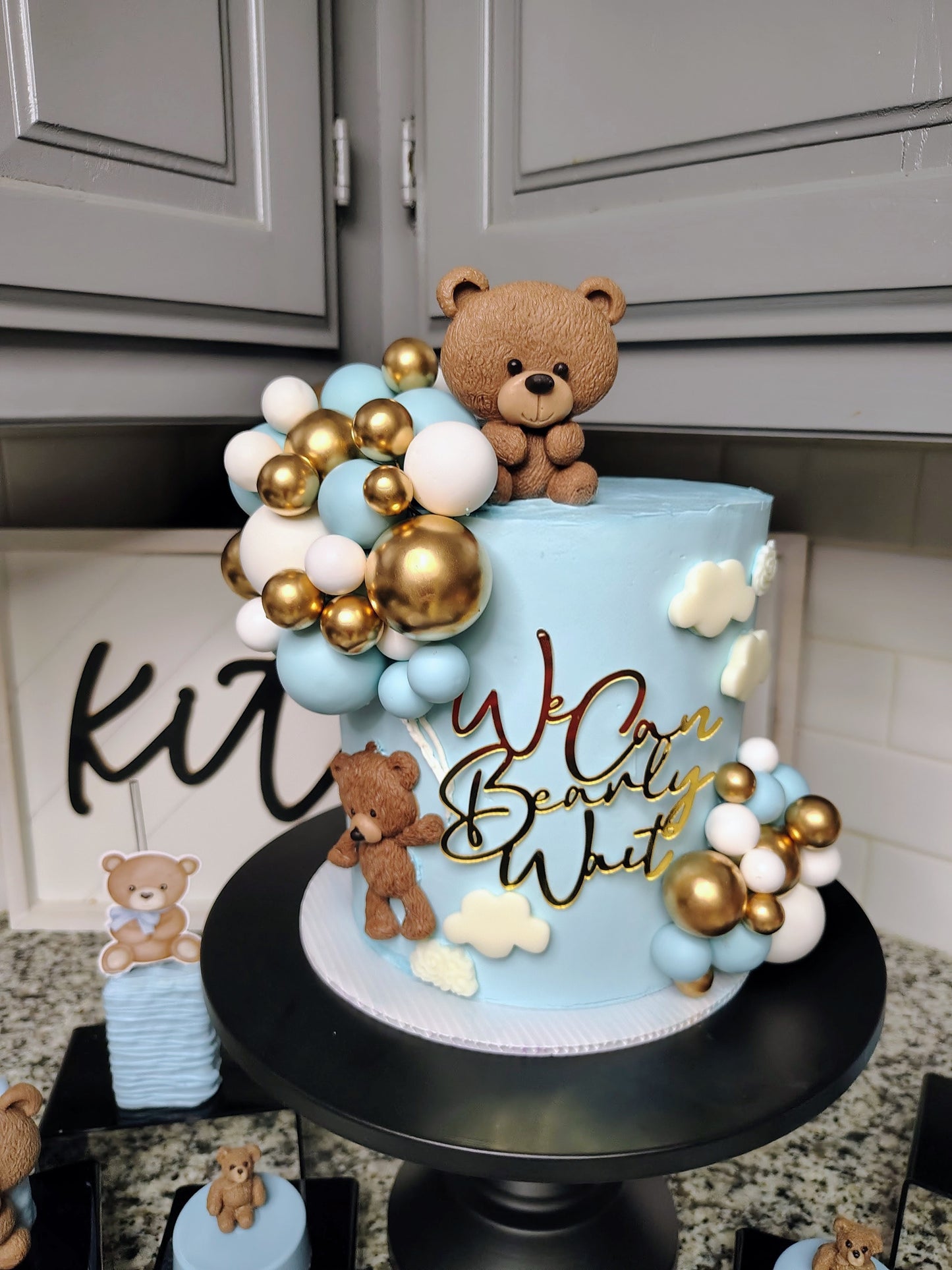 We Can Bearly Wait Cake