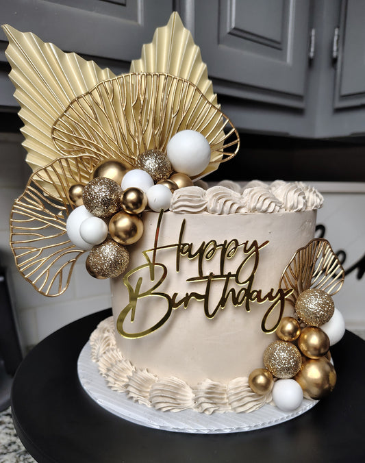 Cakes with Decorative Balls