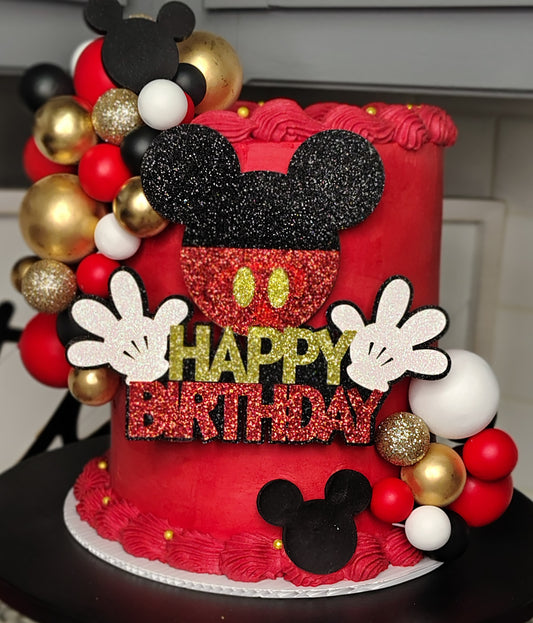 Mickey Mouse Themed Cake