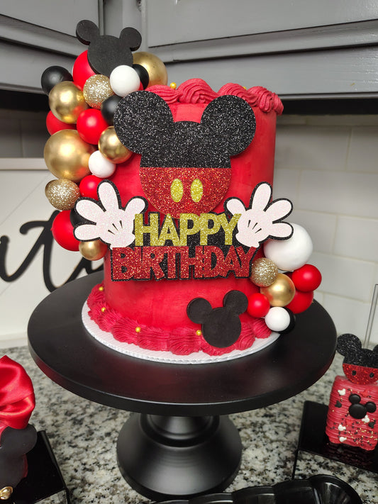 Mickey Mouse Themed Cake